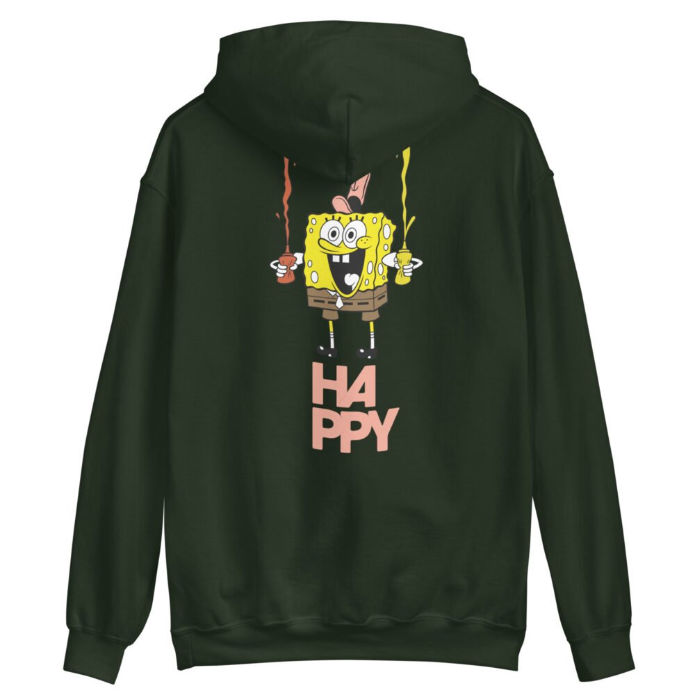 unisex heavy blend hoodie forest green back 67e6eea204080