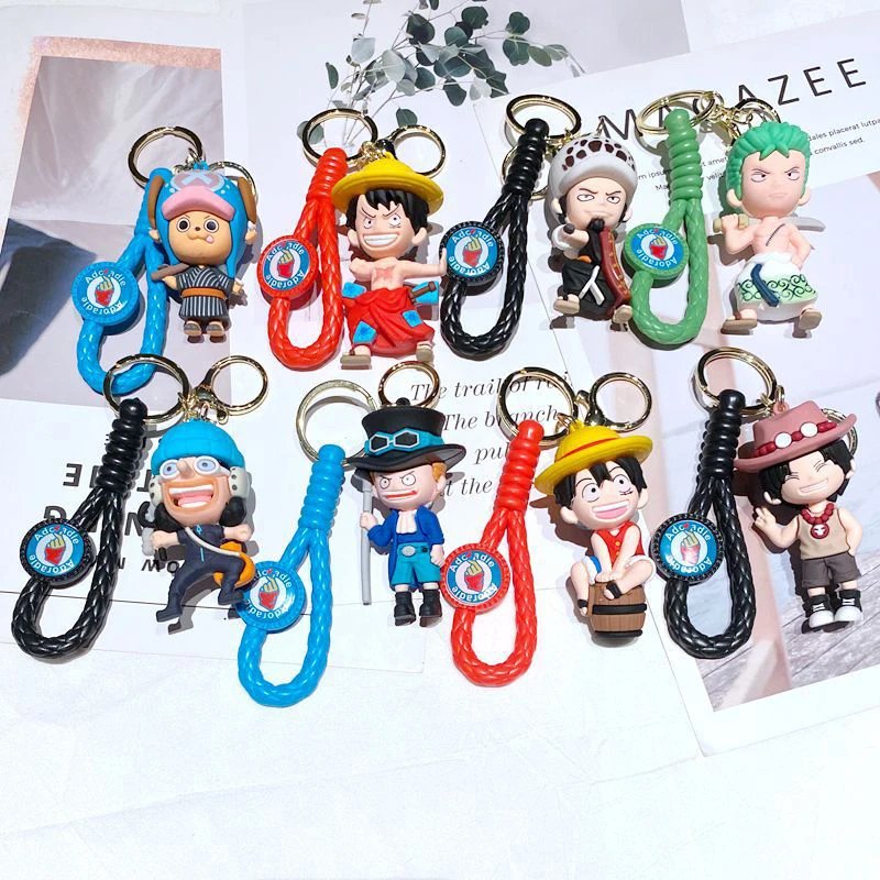 One piece Roronoa Zoro themed Keychain 3d anime - Image 6
