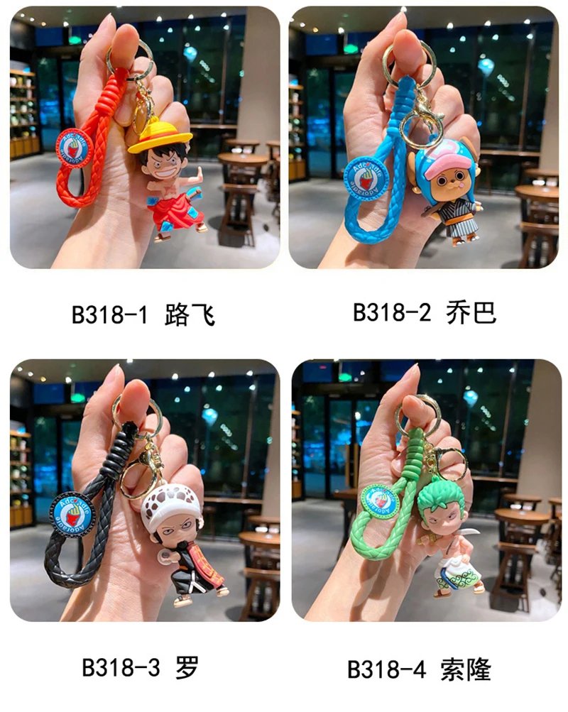 One piece Roronoa Zoro themed Keychain 3d anime - Image 3