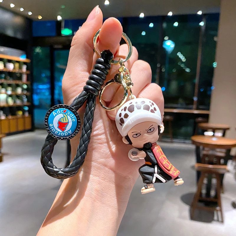 One piece Trafalgar Law themed Keychain 3d anime